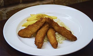 Fried Chicken or fish strips