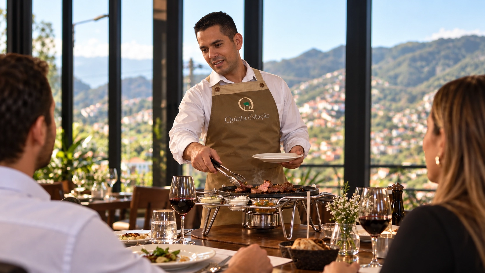 Serviço de excelência no Restaurante Quinta Estação