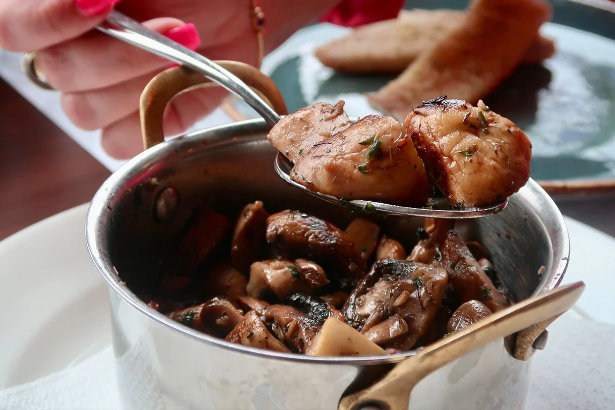 Sauteed mushrooms