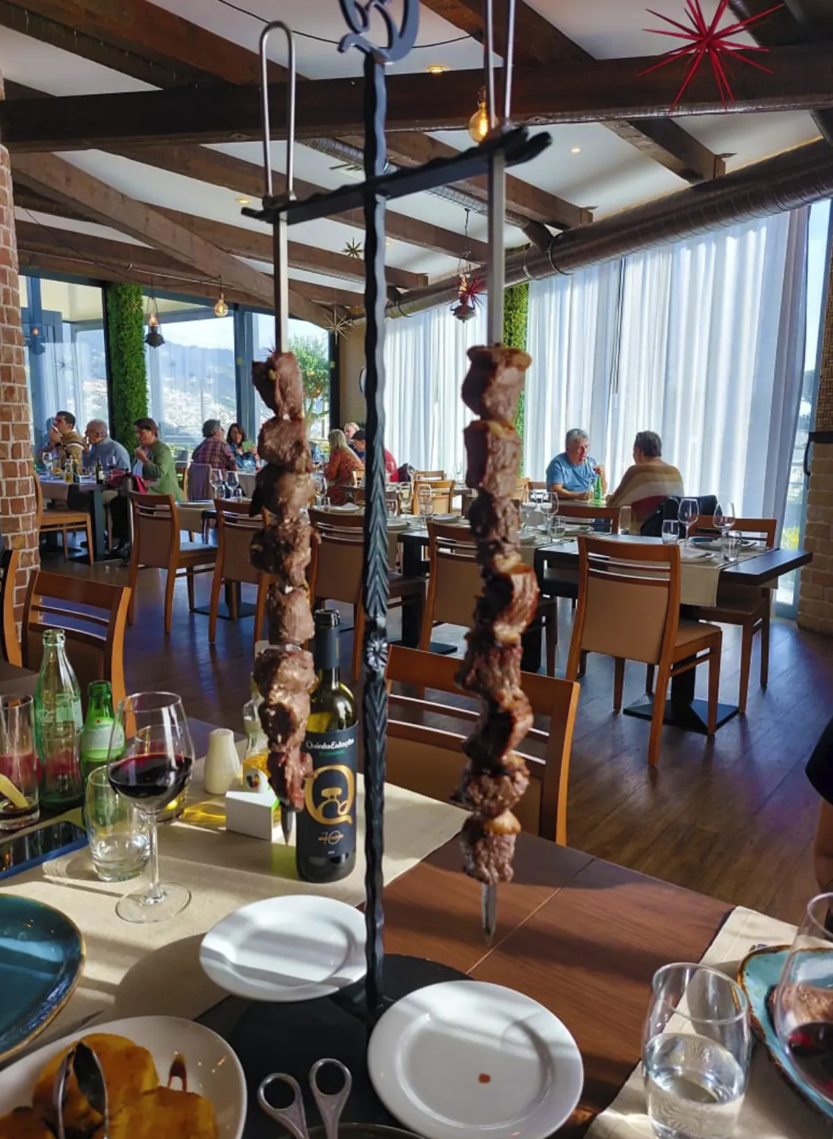 Espetada no Restaurante Quinta Estação